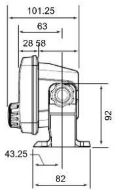 ICOM IC-M804 - ■Dimensions de l'émetteur-récepteur - 2