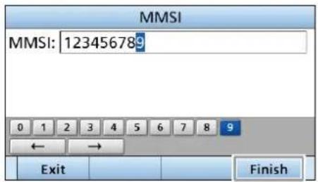 ICOM IC-M804 - Este código inicial solo se puede introducir una vez. - 2
