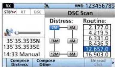 ICOM IC-M804 - Balayage ASN - 1