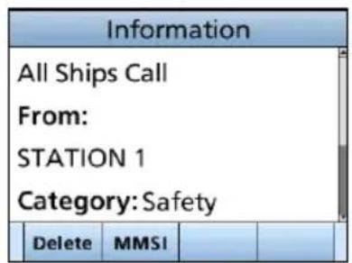 ICOM IC-M510J - 呼び出しを受信すると - 4