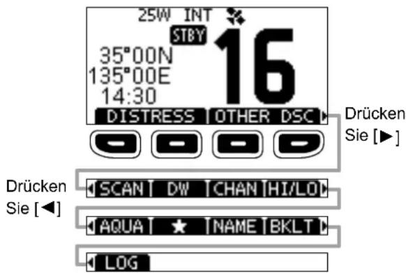 ICOM IC-M330GE - ■Softwaretasten - 1