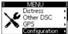 ICOM IC-M330GE - ◇Utilisation de l'écran Menu - 1