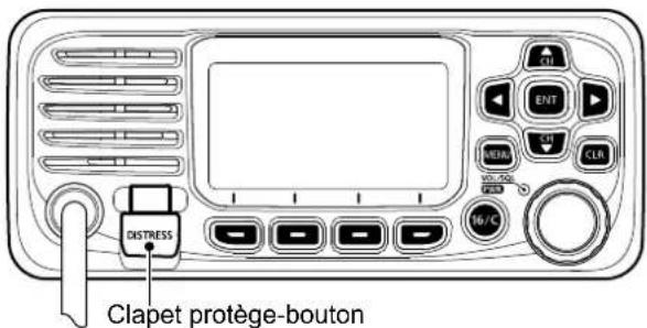 Clapet protège-bouton