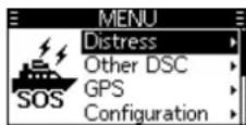 ICOM IC-M330GE - ◇Verwendung des Menübildschirms - 3