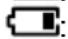 ICOM IC-U20SR - ⑦ INDICATORE BATTERIA - 3