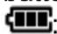 ICOM IC-U20SR - ⑦ INDICATORE BATTERIA - 1