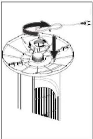 MEDION LIFE E11 TF - Mounting the base - 5