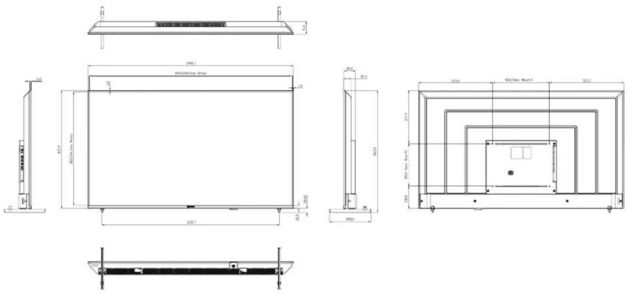 AG Neovo VA4301 - SPÉCIFICATIONS - 1