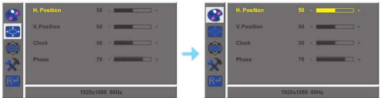 AG Neovo LW2203 - Utilisation du menu OSD - 3