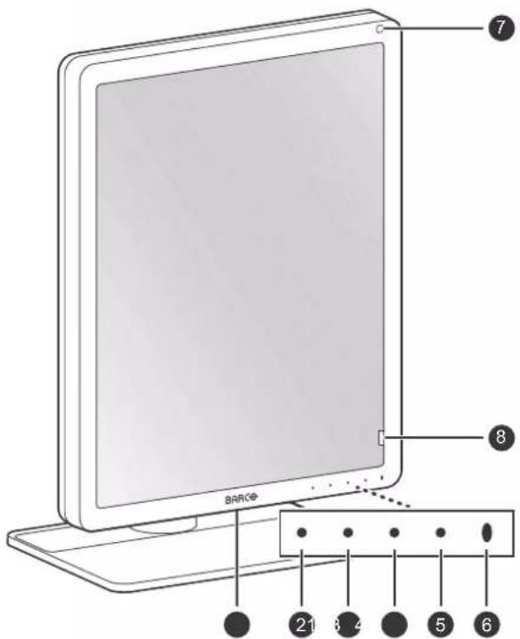 Barco Nio Gray 5.8MP MDNG-6221 - Avant - 1