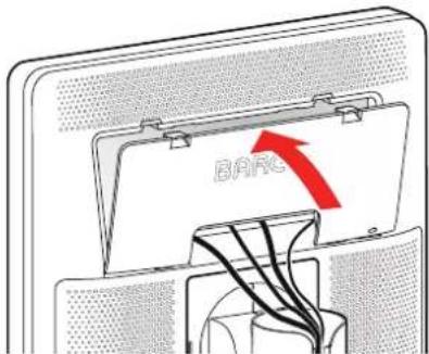 Barco Nio Gray 5.8MP MDNG-6221 - Pour raccorder les cables - 6