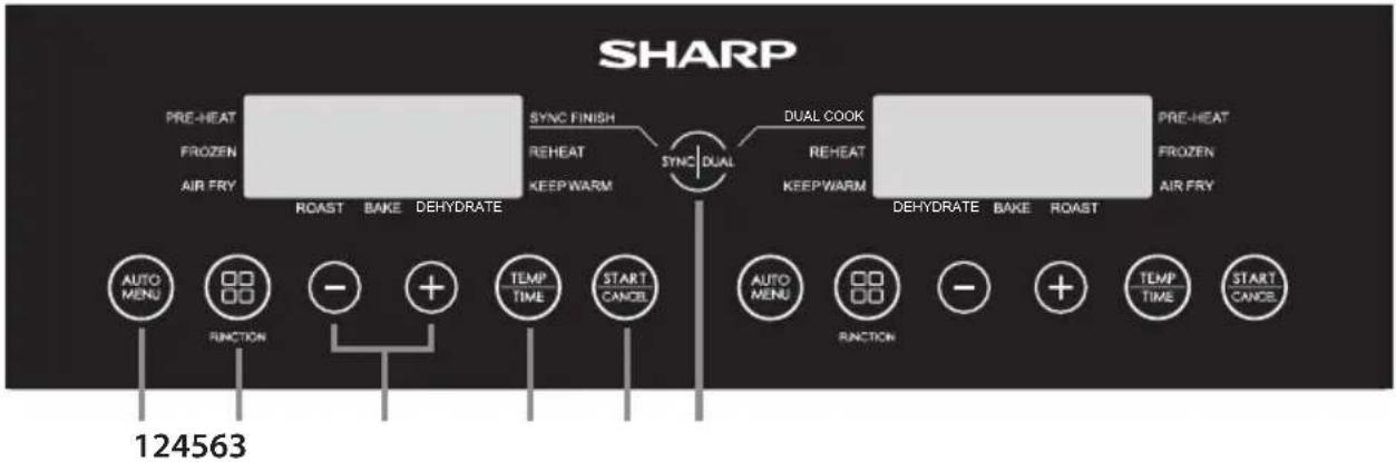SHARP AF-GD82AE - Молимо да се упознате са следећим функцијама и прибором фритезе пре прве употребе: - 3