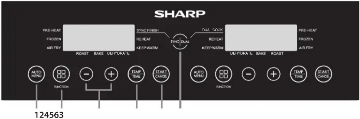 SHARP AF-GD82AE - Bitte machen Sie sich vor dem ersten Gebrauch mit den folgenden Funktionen und Zubehörteilen der Fritteuse vertraut: - 3