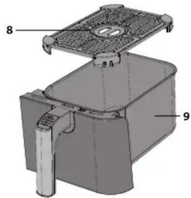 SHARP AF-GD82AE - Automatisch koken - 5