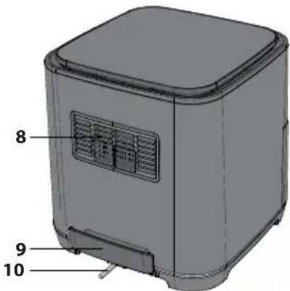 SHARP AF-GS552AE-B - AIR FRYER AND ACCESSORIES - 2