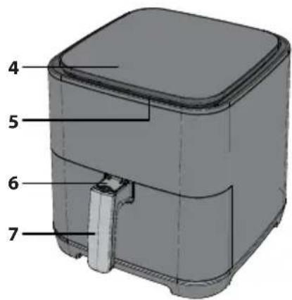 SHARP AF-GS552AE-B - F∅R DU BRUGER DIN AIRFRYER - 5