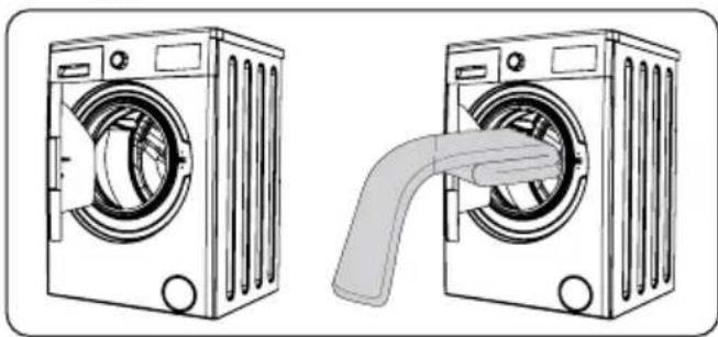 DE DIETRICH DWF484QJE - Inserimento del bucato nell'apparecchio - 1