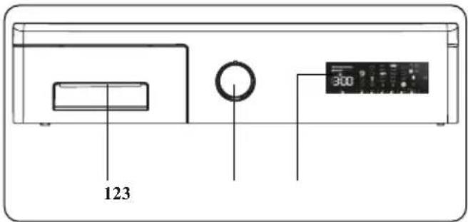DE DIETRICH DWF484QJE - CONTROL PANEL OVERVIEW - 1