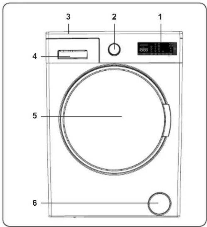 DE DIETRICH DWF484QJE - ESPECIFICAÇÕES TÉCNICAS - 1