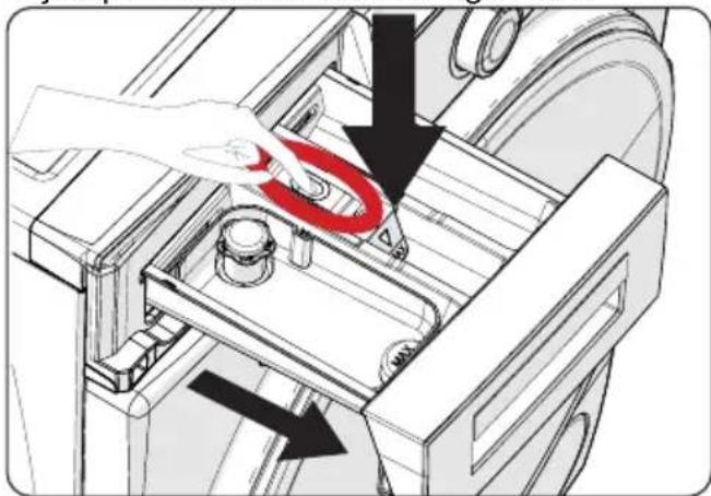 DE DIETRICH DWF484QJE - Tiroir à produits lessiviels - 2