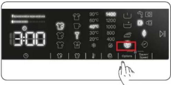 DE DIETRICH DWF484QJE - Fonction auxiliaire anti-allergie. - 1