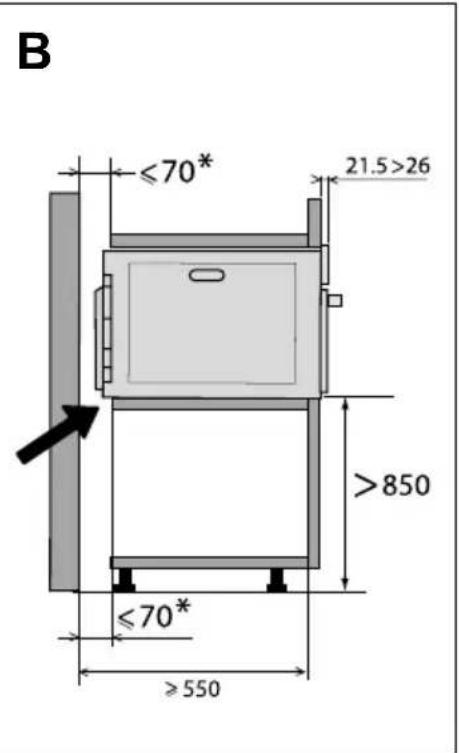 DE DIETRICH DKR4741X - WAHL DES AUFSTELLUNGSORTS UND EINBAU - 2