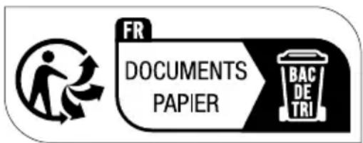 FR DOCUMENTS PAPIER BAC DE TRI
