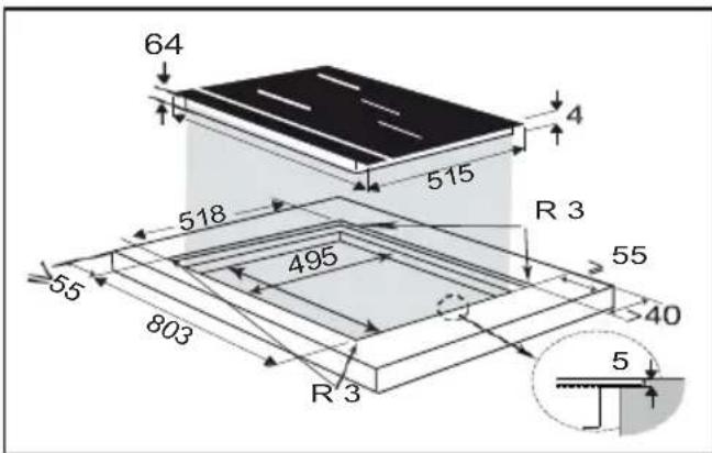 DE DIETRICH DPI4932BP - OMPACKNING - 3
