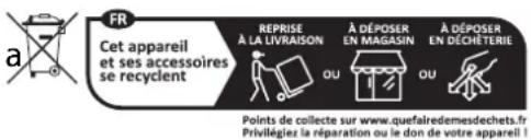 PRIVILEG PBA385PU0K - MISE AU REBUT DES APPAREILS ÉLECTROMÉNAGERS - 1
