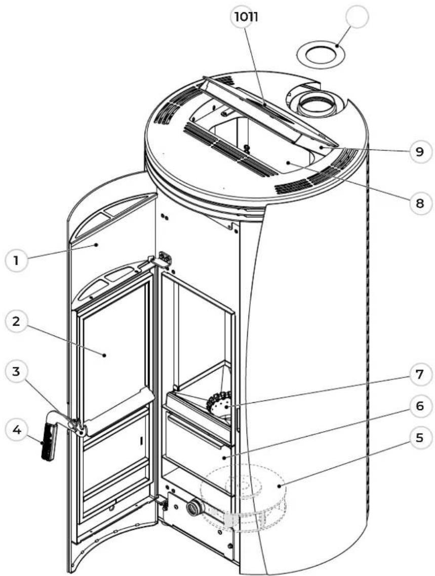 Palazzetti Ecofire Vivi 9 - VIVI - 1