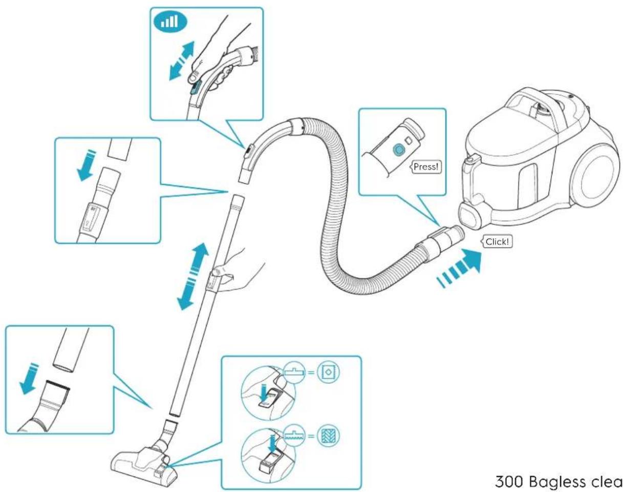 ELECTROLUX Clean 300 EL31C1LDB - Instruction Book - 22