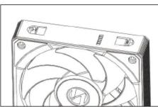 Lian Li UNI FAN CL WIRELESS 120 - 2