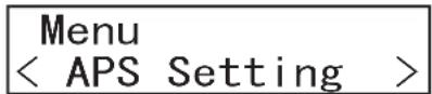 TASCAM MP-800U DAB - Procedure operative del menu - 1