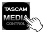TASCAM MP-800U DAB - Connexion avec l'appli de contrôle dédiée - 1