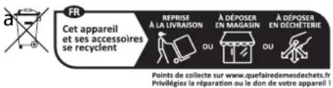 HOTPOINT HAO 854PS X - MISE AU REBUT DES APPAREILS ÉLECTROMÉNAGERS - 1