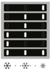 HOTPOINT HASD18A011A1 - TEMPÉRATURE DES COMPARTIMENTS RÉFRIGÉRATEUR ET CONGÉLATEUR - 1