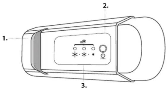 HOTPOINT HASD18A011A1 - PAINEL DE CONTROLO - 1