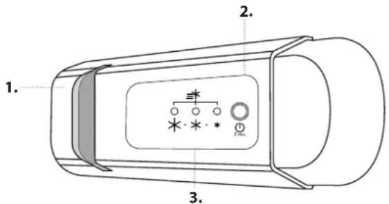 HOTPOINT HASD18A011A1 - BEDIENTAFEL - 1