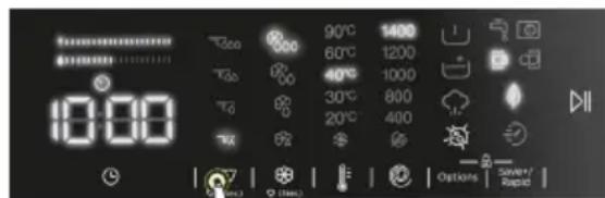 DE DIETRICH DWF394QWE - Se si vuole utilizzare il detersivo liquido (dosaggio automatico) per il ciclo di lavaggio, - 1