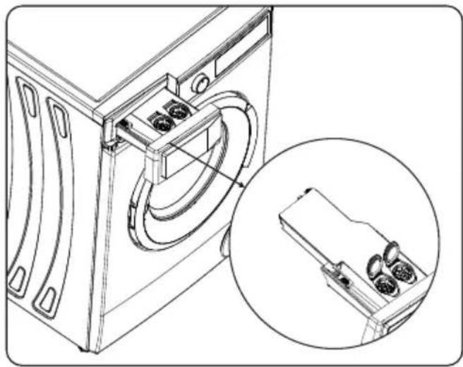 DE DIETRICH DWF394QWE - Cassetto del detersivo - 1