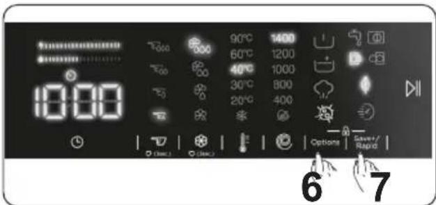 DE DIETRICH DWF394QWE - Child Lock (Блокування пристрою) - 1