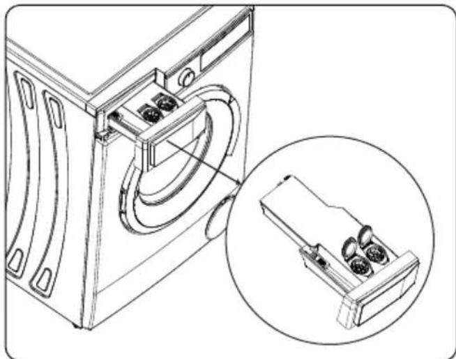 DE DIETRICH DWF394QWE - Detergent Drawer - 1