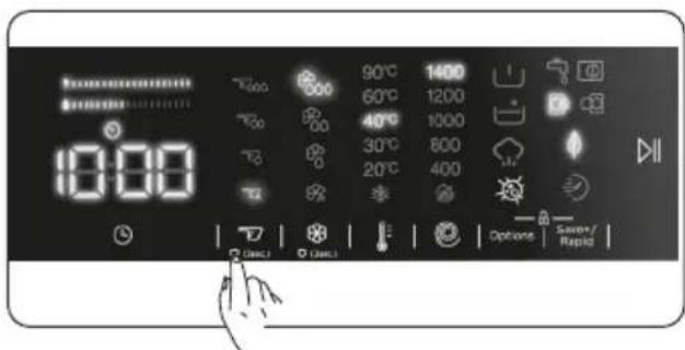DE DIETRICH DWF394QWE - Selectie wasmiddeldosering\* - 1