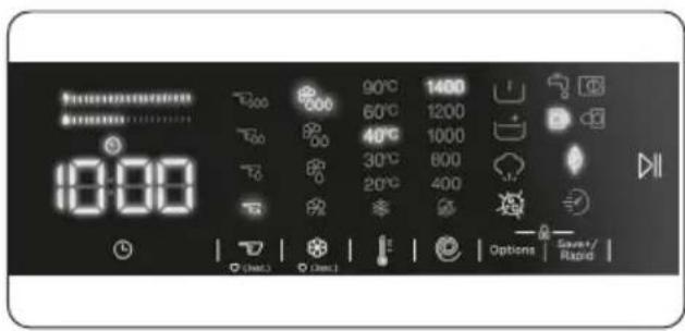 DE DIETRICH DWF394QWE - Program End - 1