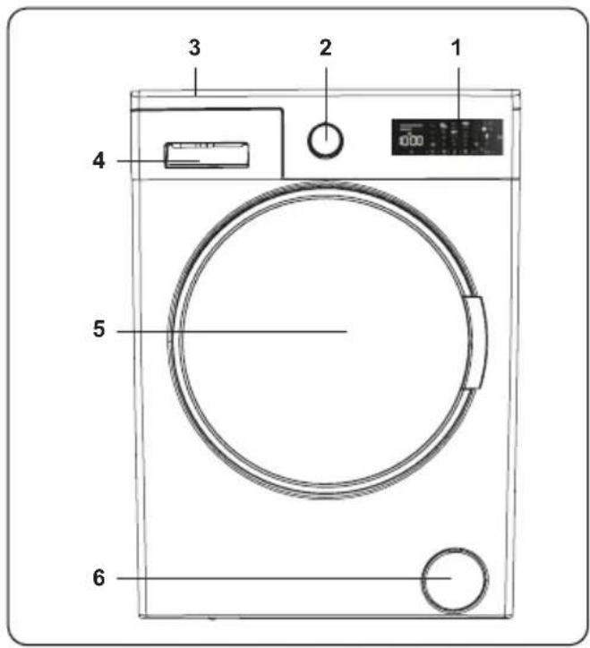 DE DIETRICH DWF394QWE - ESPECIFICACIONES TÉCNICAS - 1