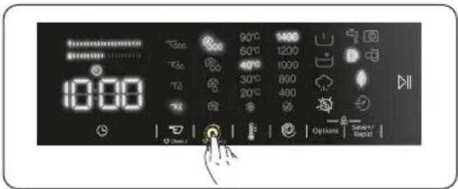 DE DIETRICH DWF394QWE - Softener level indicators: - 1