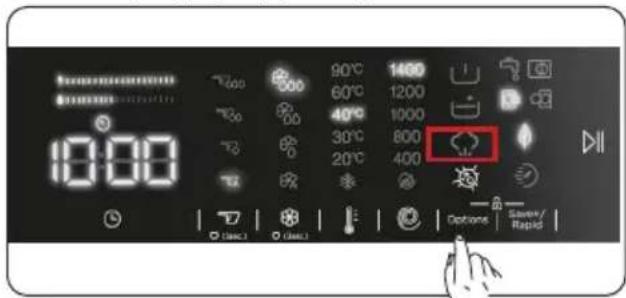 DE DIETRICH DWF394QWE - Βοηθητική λειτουργία Υποβοήθηση με ατμό - 1