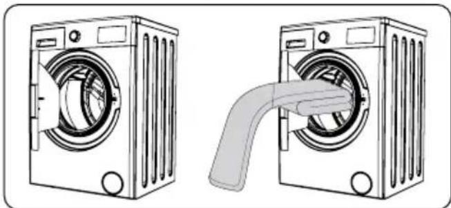 DE DIETRICH DWF394QWE - Insertion du linge dans la machine - 1