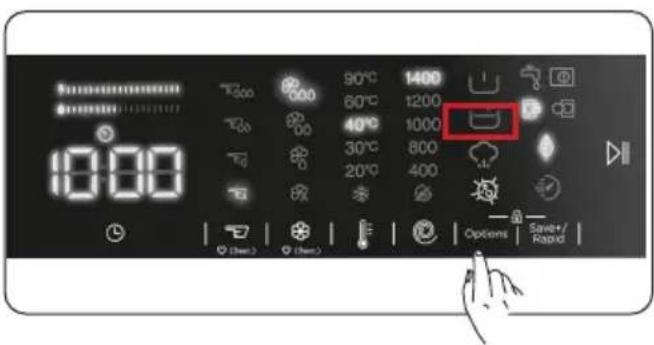 DE DIETRICH DWF394QWE - Функция дополнительного полоскания - 1