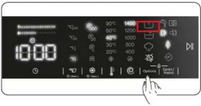 DE DIETRICH DWF394QWE - Elómosás kiegészítő funkció - 1